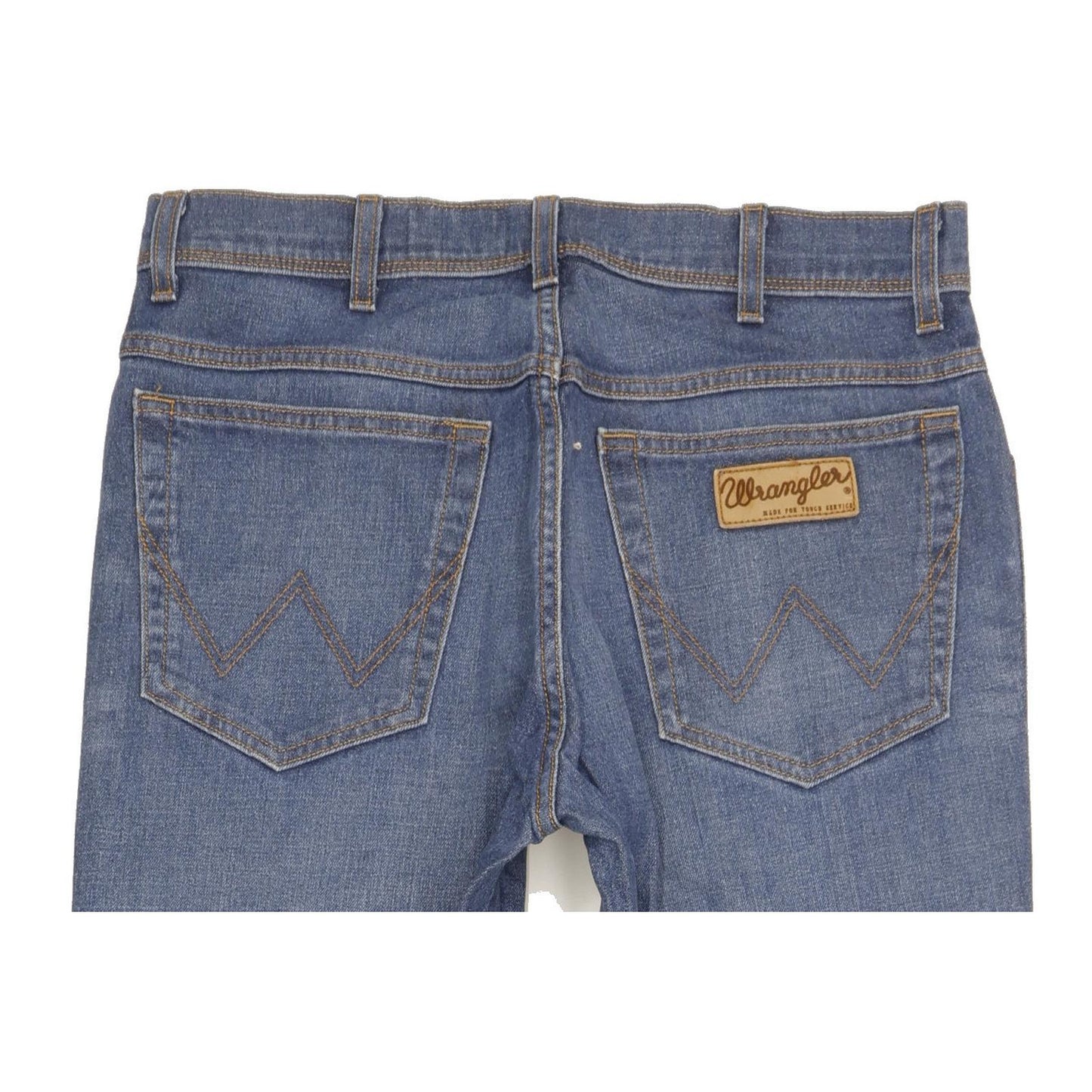 Wrangler Texas Men Blue Straight Regular Stretch Jeans W33 L33