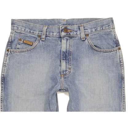 Wrangler Texas Men Blue Straight Regular Stretch Jeans W31 L30
