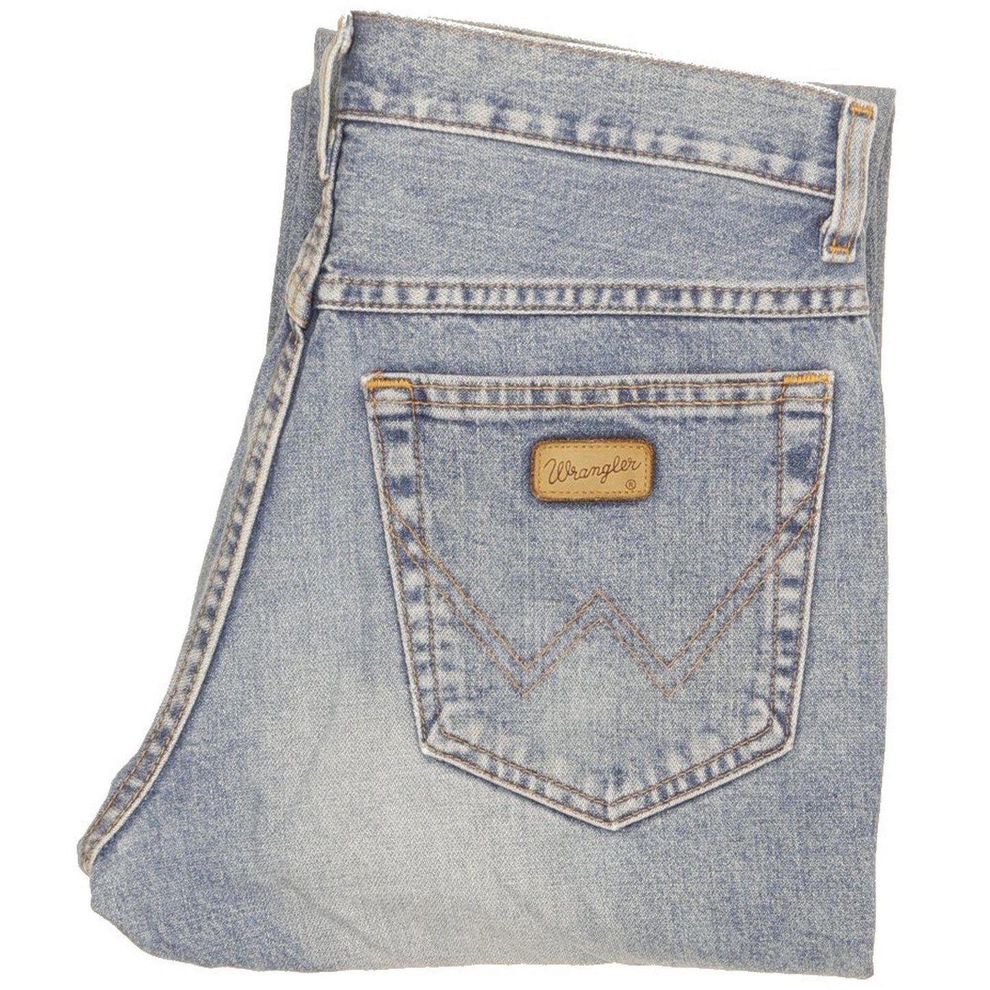 Wrangler Texas Men Blue Straight Regular Stretch Jeans W31 L30