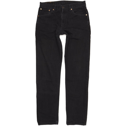 Levi's 521 Men Black Straight Regular Jeans W34 L35
