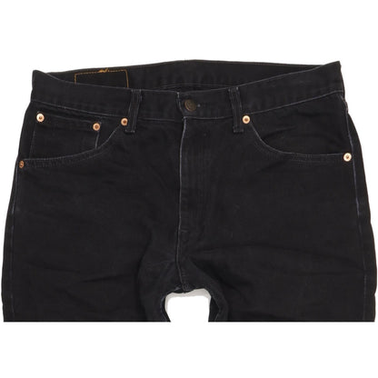 Levi's 521 Men Black Straight Regular Jeans W34 L35
