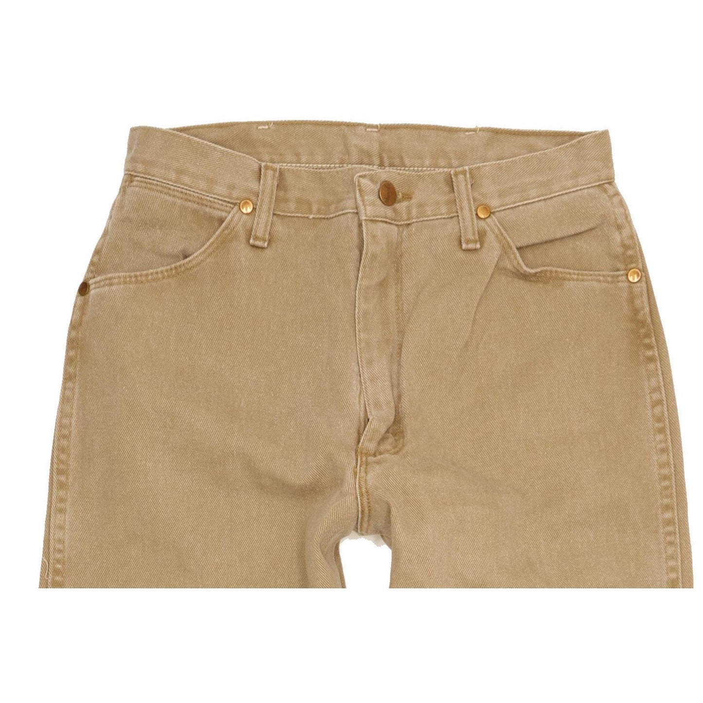 Wrangler Men Beige Straight Regular Jeans W30 L31