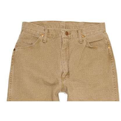 Wrangler Men Beige Straight Regular Jeans W30 L31