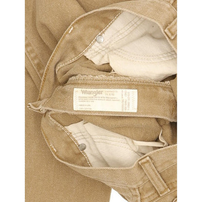 Wrangler Men Beige Straight Regular Jeans W30 L31