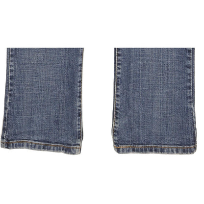 Levi's 505 Women Blue Straight Slim Stretch Jeans W28 L31