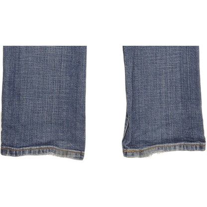 Levi's 505 Women Blue Straight Slim Stretch Jeans W28 L31