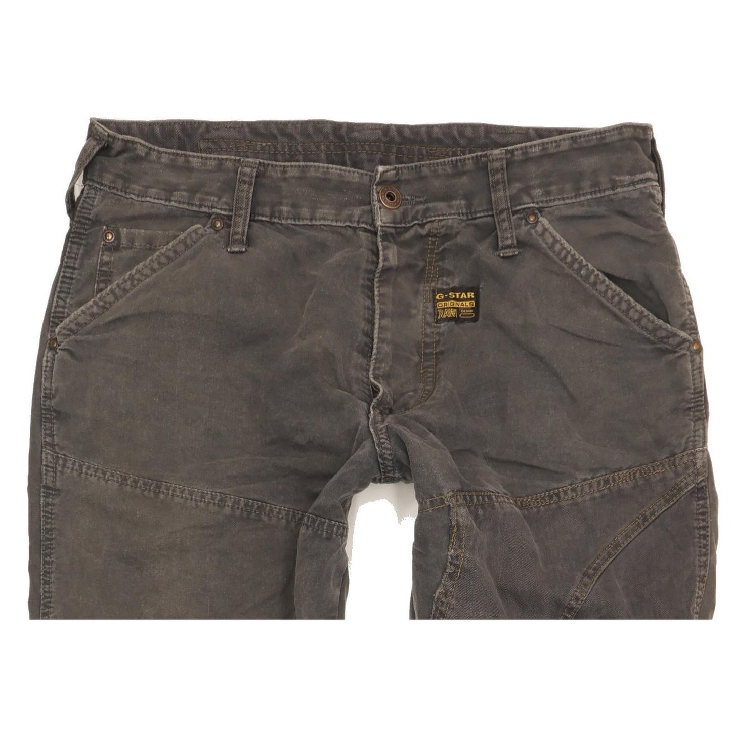 G-Star S.C. Elwood Men Grey Straight Regular Jeans W31 L32