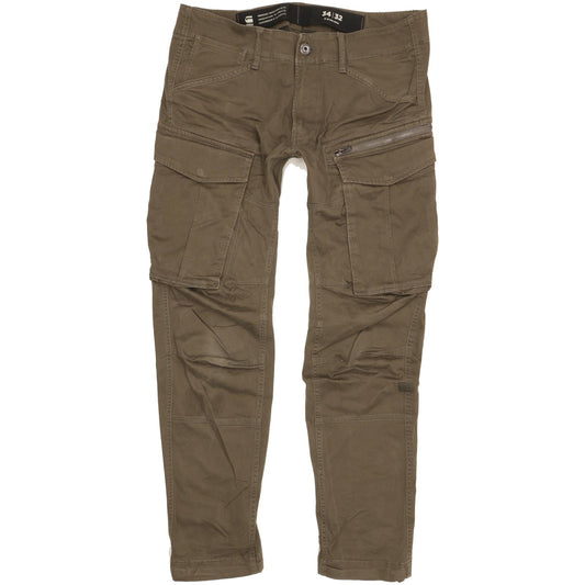 G-Star Rovic 3D Men Green Tapered Regular Stretch Jeans W34 L32