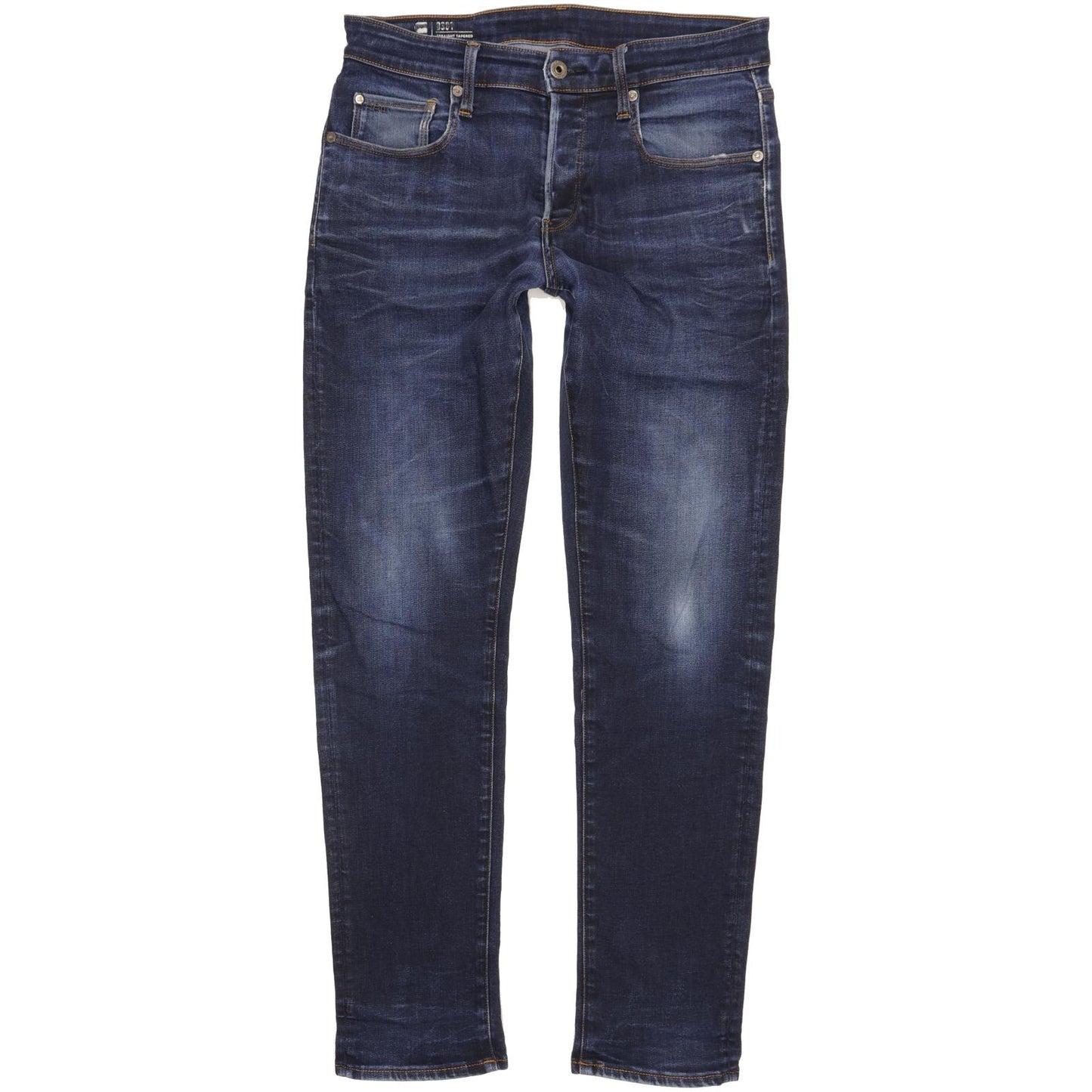 G-Star Men Blue Tapered Regular Stretch Jeans W30 L31