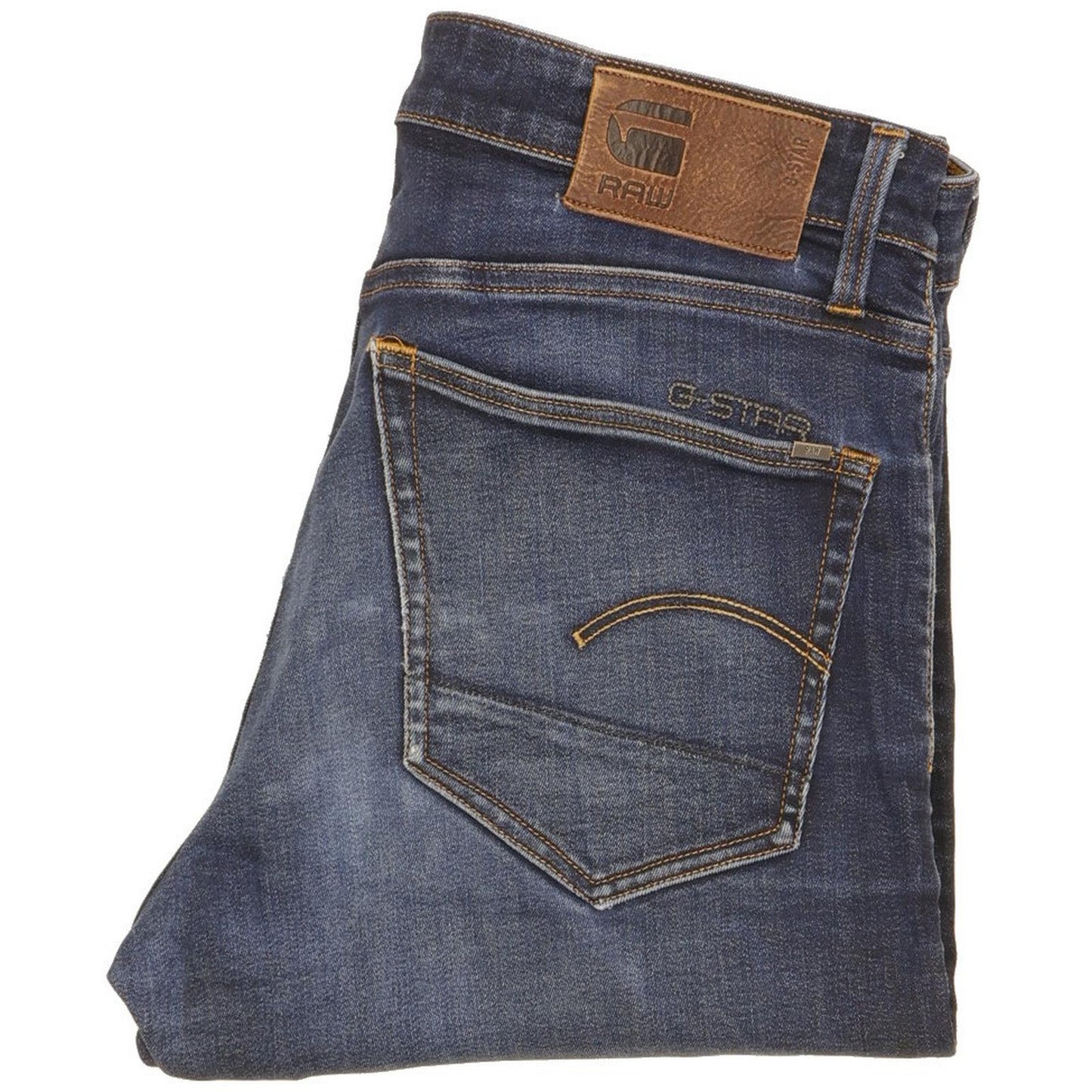 G-Star Men Blue Tapered Regular Stretch Jeans W30 L31
