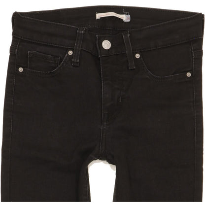 Levi's 310 Shaping Women Black Skinny Slim Jeans W26 L27