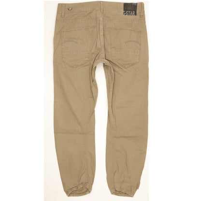 G-Star Arc 3D Women Beige Tapered Loose Trousers W29 L32