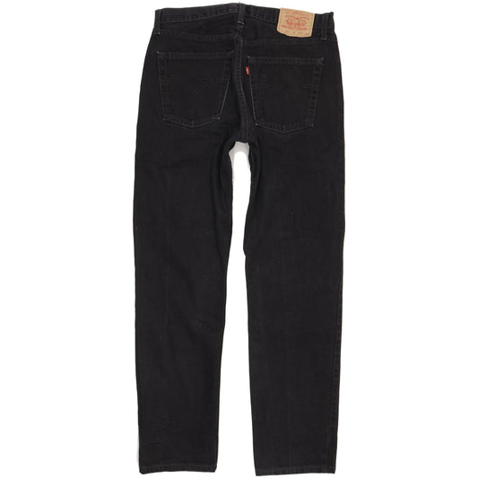 Levi's 521 Men Black Straight Regular Jeans W34 L32