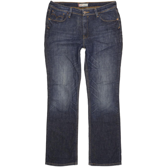 Levi's 627 Men Blue Straight Slim Stretch Jeans W34 L32