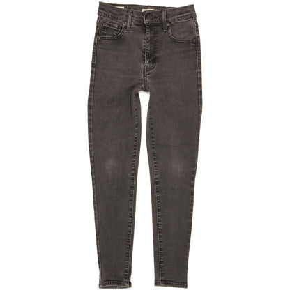 Levi's Mile Women Grey Skinny Slim Stretch Jeans W26 L26