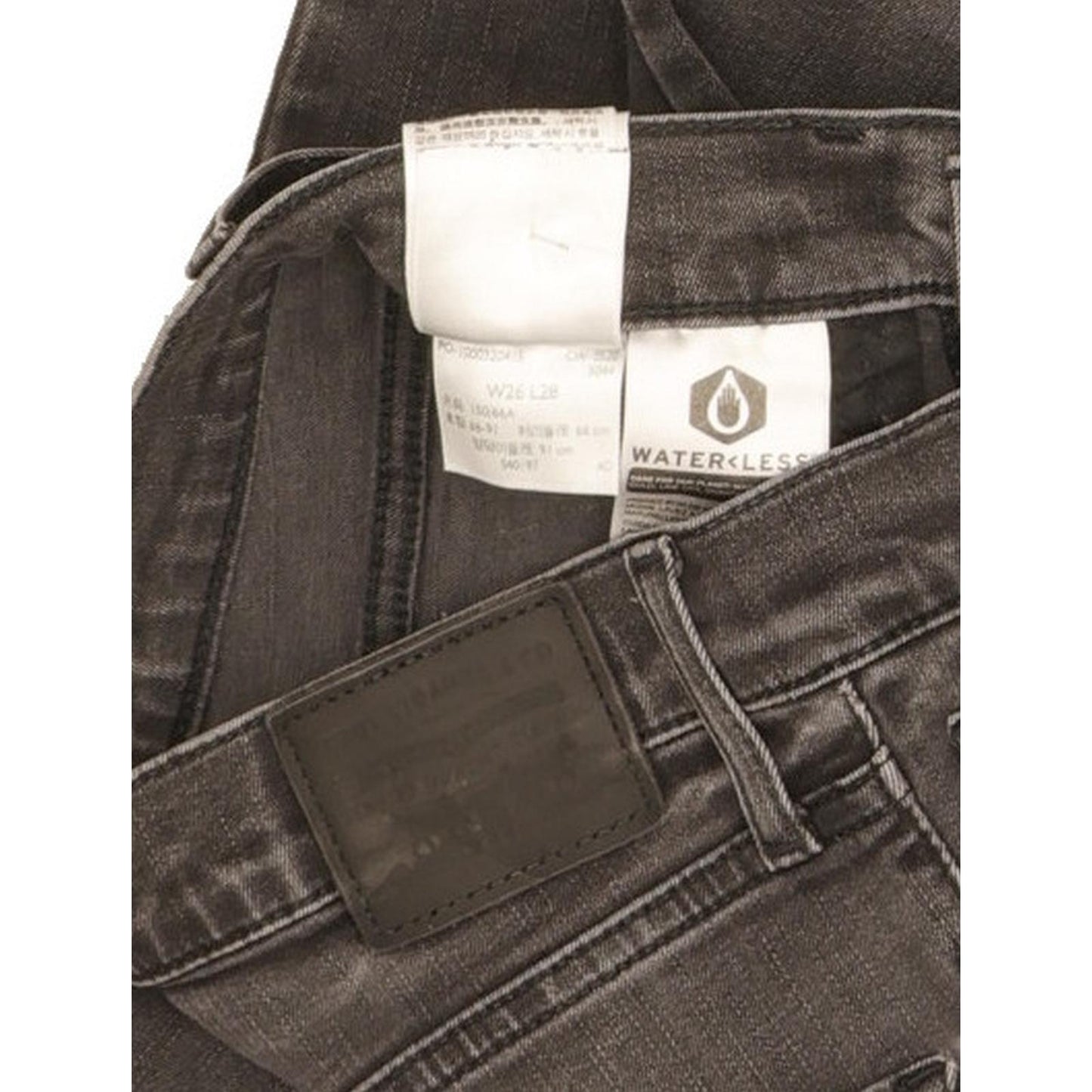 Levi's Mile Women Grey Skinny Slim Stretch Jeans W26 L26