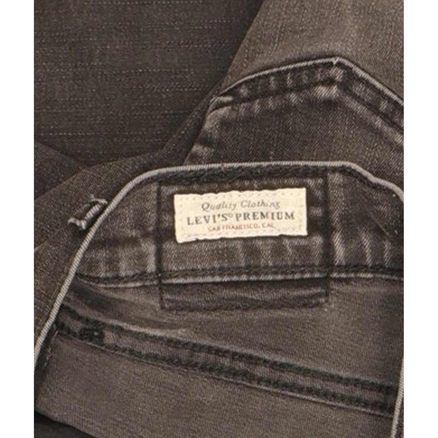Levi's Mile Women Grey Skinny Slim Stretch Jeans W26 L26