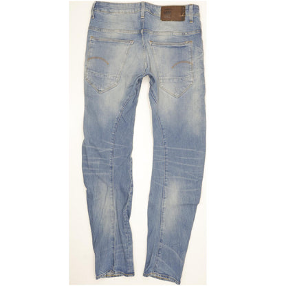 G-Star Arc 3D Men Blue Straight Slim Stretch Jeans W30 L32