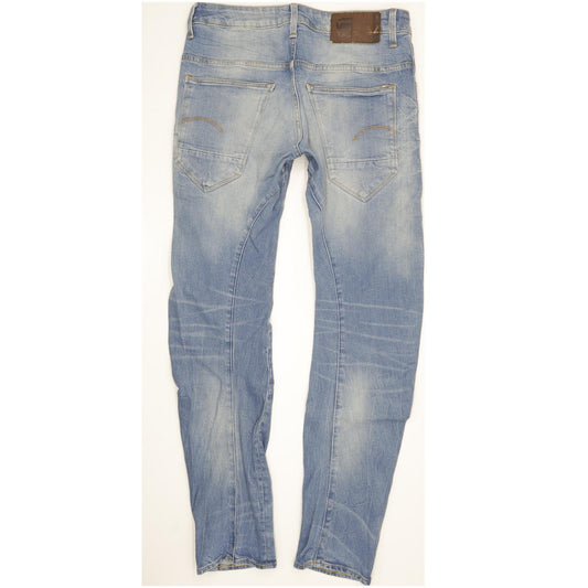 G-Star Arc 3D Men Blue Straight Slim Stretch Jeans W30 L32