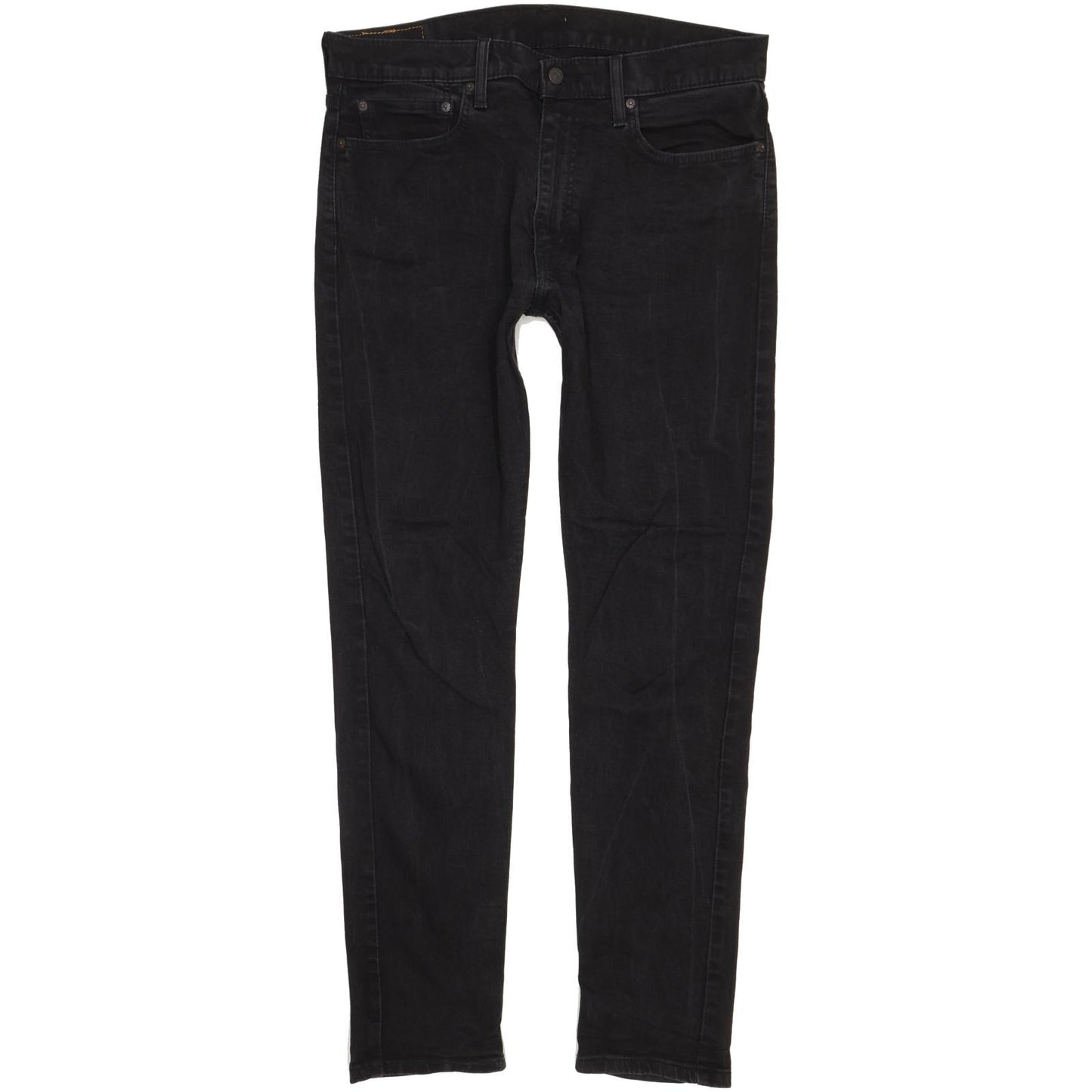 Levi's 512 Lo-Ball Men Black Tapered Slim Stretch Jeans W36 L33
