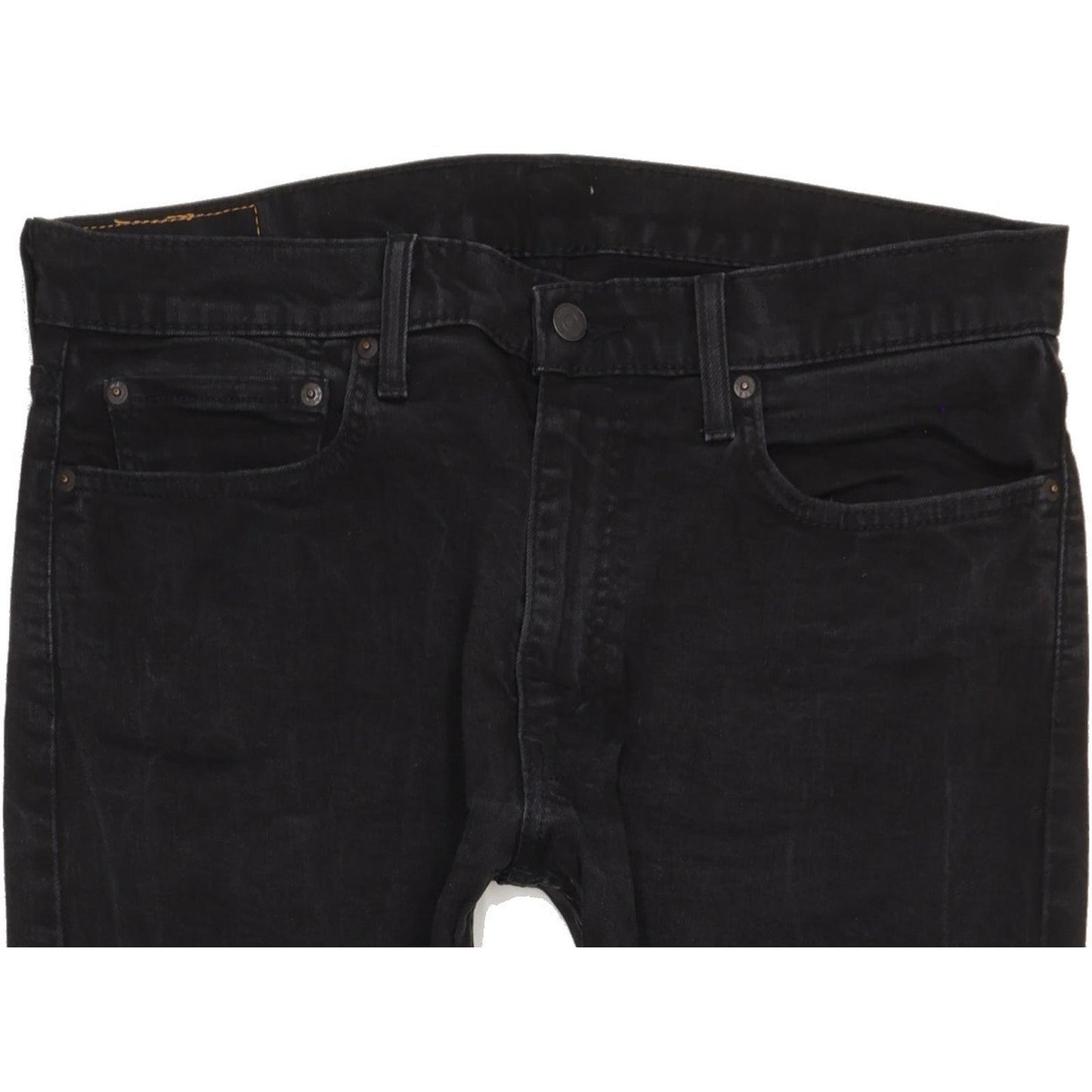 Levi's 512 Lo-Ball Men Black Tapered Slim Stretch Jeans W36 L33