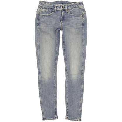 G-Star Midge Women Blue Skinny Slim Stretch Jeans W28 L29