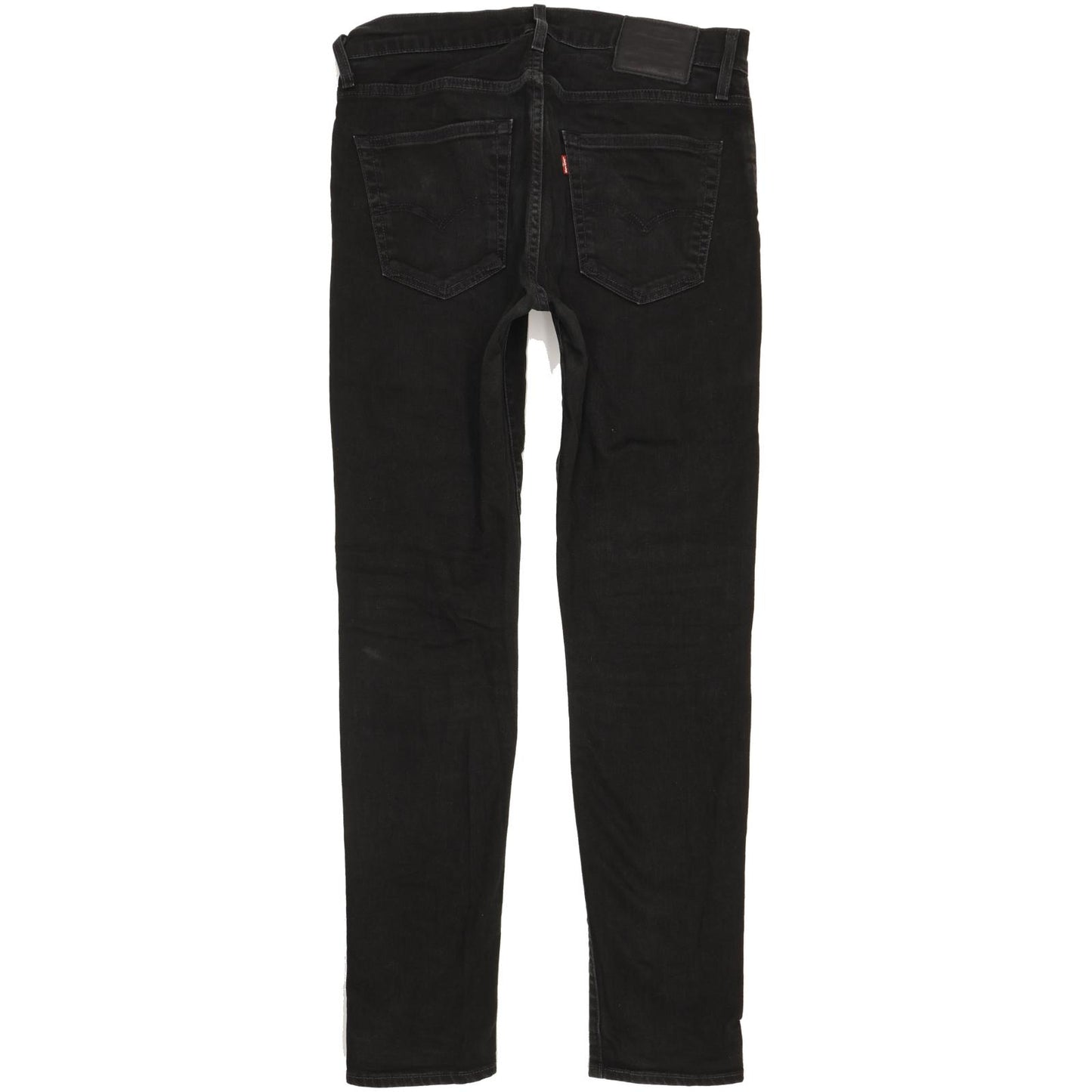 Levi's 512 Men Black Tapered Slim Stretch Jeans W32 L33