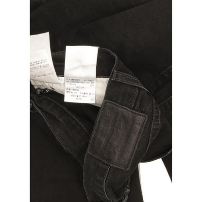 Levi's 512 Men Black Tapered Slim Stretch Jeans W32 L33