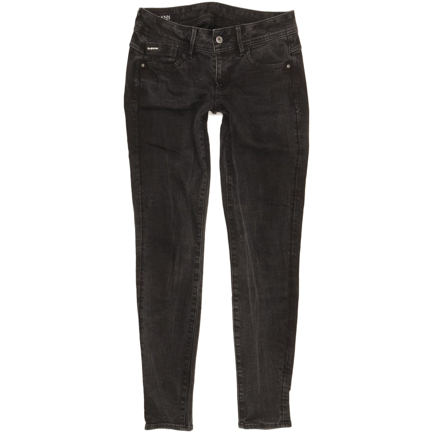 G-Star Lynn Women Black Skinny Slim Stretch Jeans W29 L31