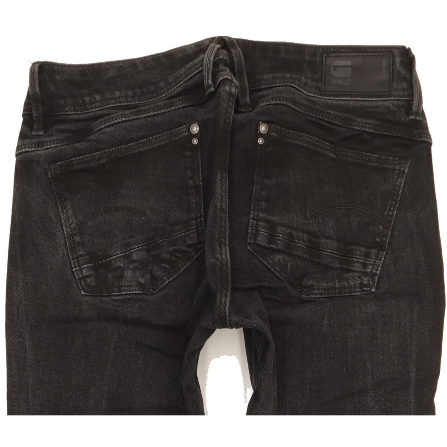 G-Star Lynn Women Black Skinny Slim Stretch Jeans W29 L31