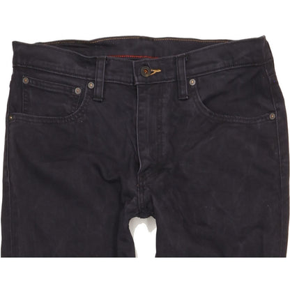 Levi's 512 Men Navy Tapered Slim Jeans W33 L31