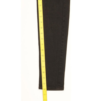 Levi's 711 Women Black Skinny Slim Stretch Jeans W25 L29
