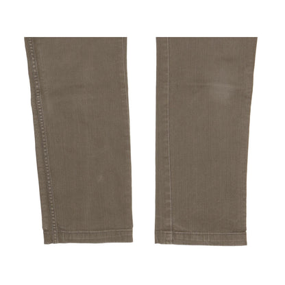 Wrangler Durable Quality Men Grey Straight Regular Stretch Jeans W34 L32