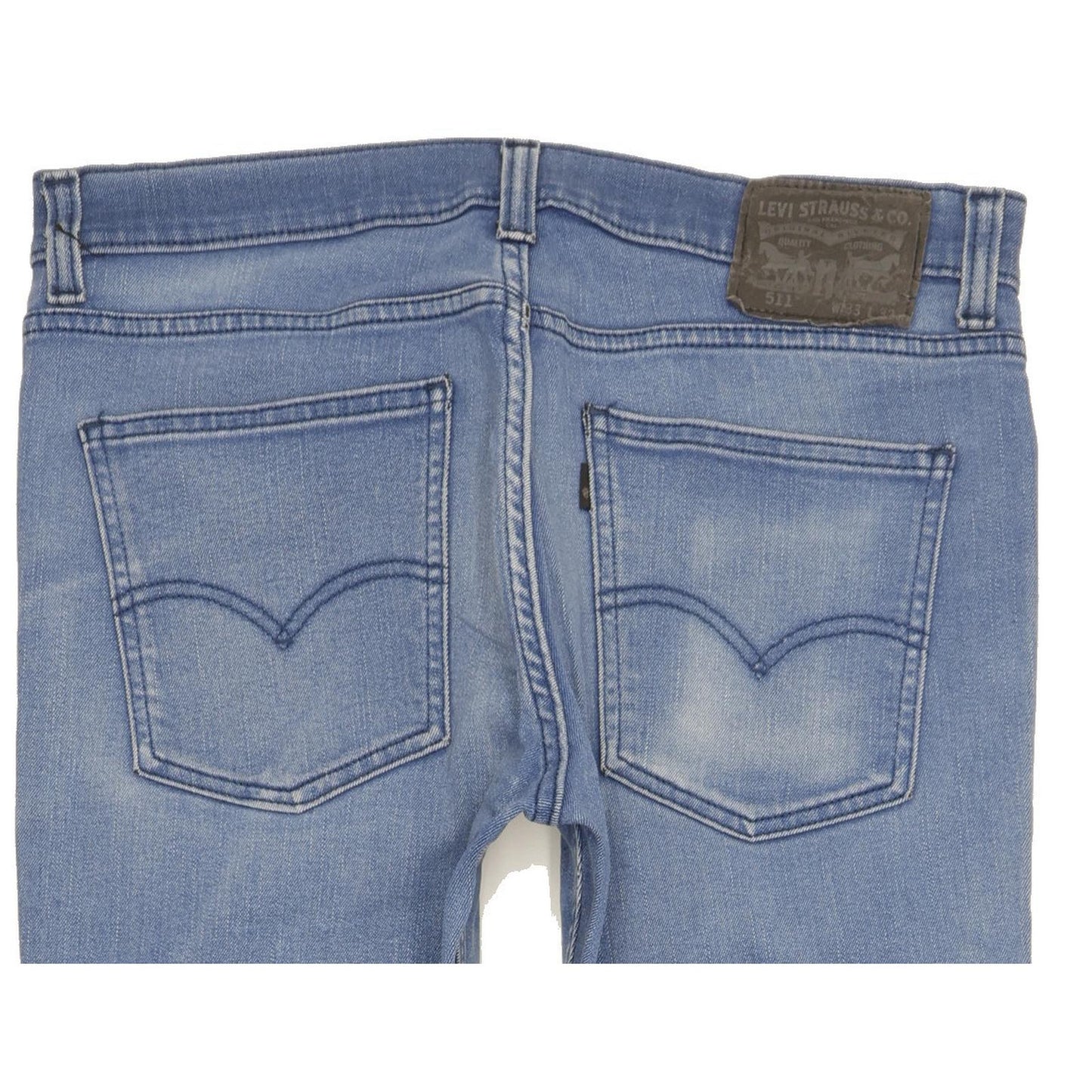 Levi's 511 Men Blue Straight Slim Stretch Jeans W33 L31
