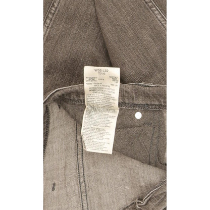 Wrangler Texas Men Grey Straight Regular Stretch Jeans W35 L32