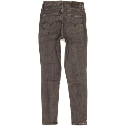 Levi's 721 Women Grey Skinny Slim Stretch Jeans W26 L28