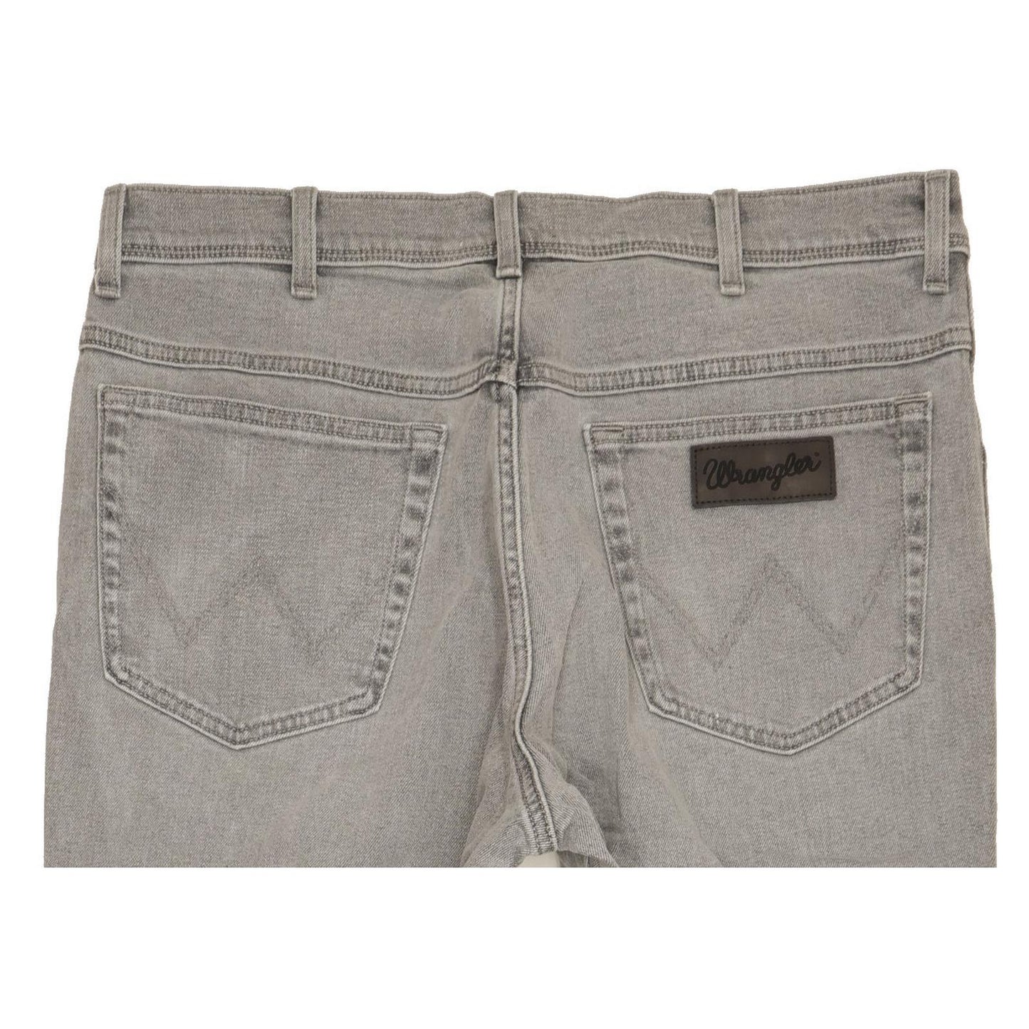 Wrangler Texas Men Grey Straight Regular Stretch Jeans W36 L32