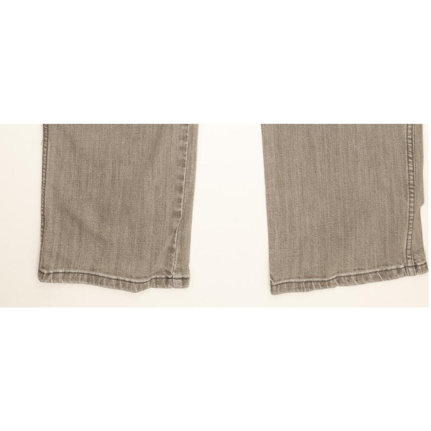 Wrangler Texas Men Grey Straight Regular Stretch Jeans W36 L30