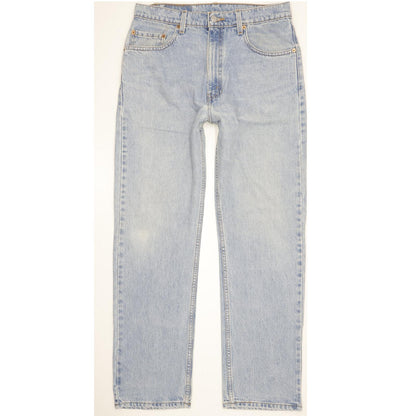 Levi's 505 Men Blue Straight Regular Jeans W34 L30