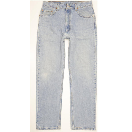 Levi's 505 Men Blue Straight Regular Jeans W34 L30