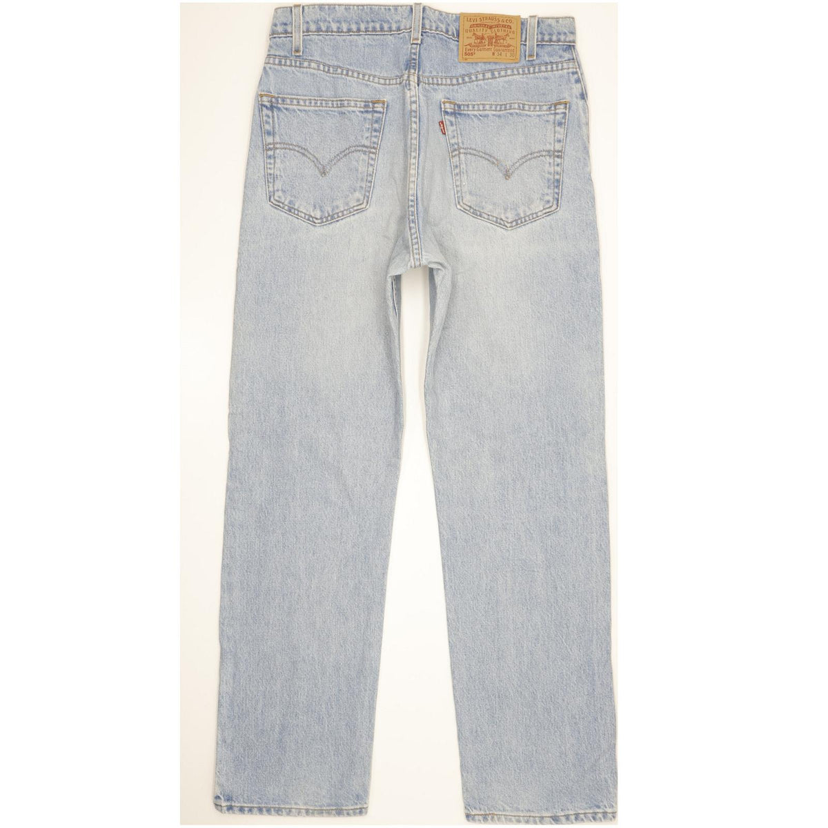 Levi's 505 Men Blue Straight Regular Jeans W34 L30