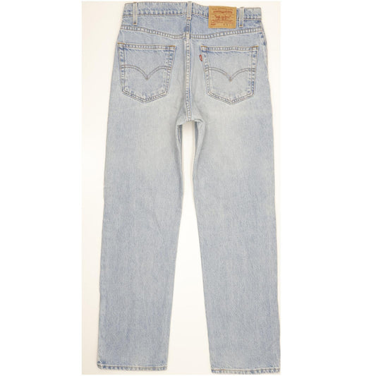 Levi's 505 Men Blue Straight Regular Jeans W34 L30