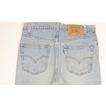 Levi's 505 Men Blue Straight Regular Jeans W34 L30