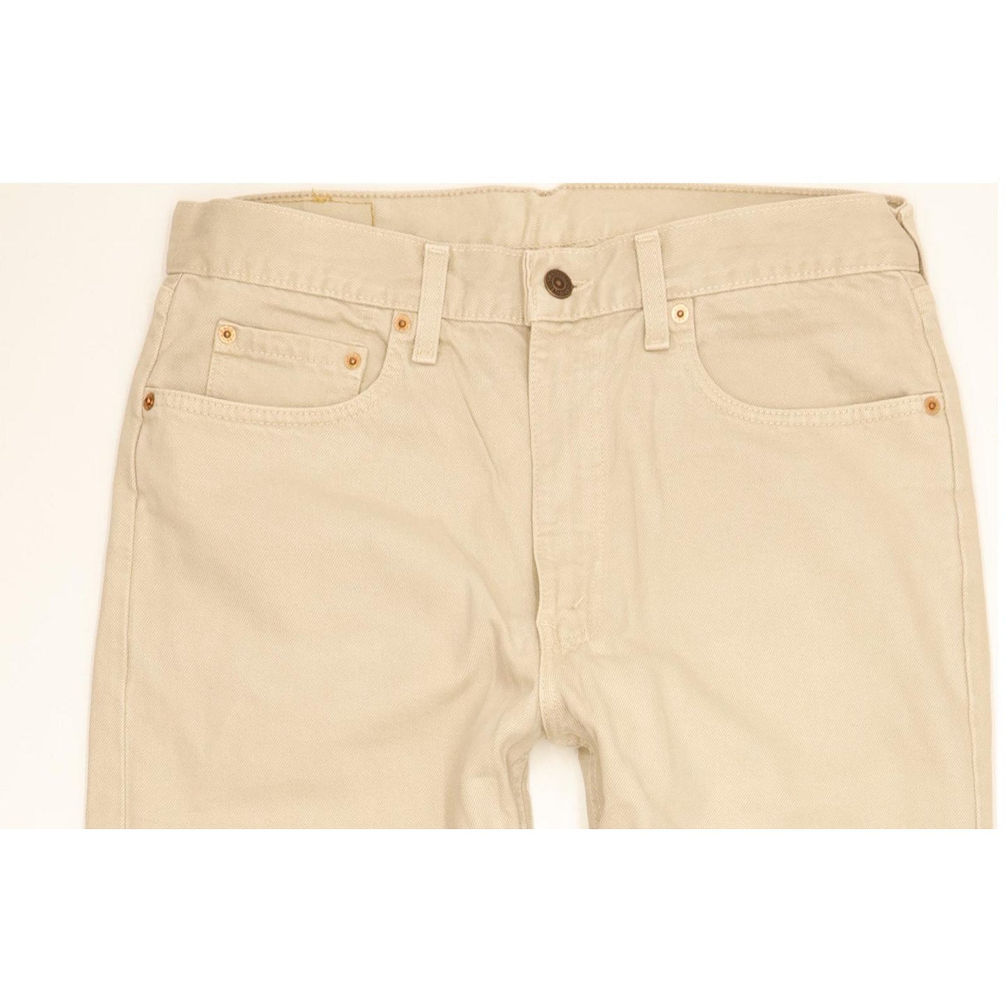 Levi's 615 Men Beige Straight Regular Jeans W34 L28