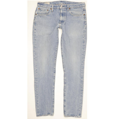 Levi's 512 Men Blue Tapered Slim Stretch Jeans W32 L32