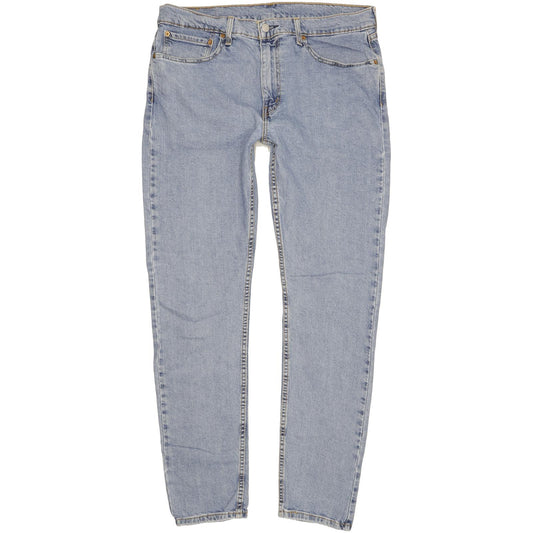 Levi's 512 Lo-Ball Men Blue Tapered Slim Stretch Jeans W36 L32