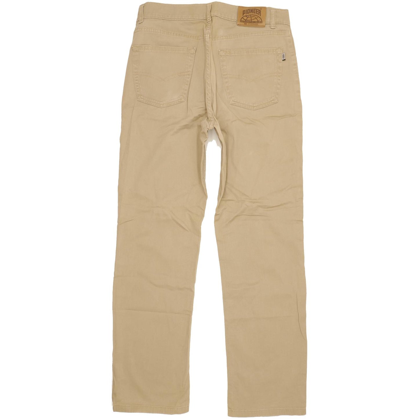 Pioneer Men Beige Straight Regular Stretch Jeans W33 L31