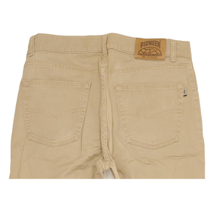 Pioneer Men Beige Straight Regular Stretch Jeans W33 L31