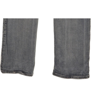 Levi's 511 Men Grey Straight Slim Stretch Jeans W33 L32