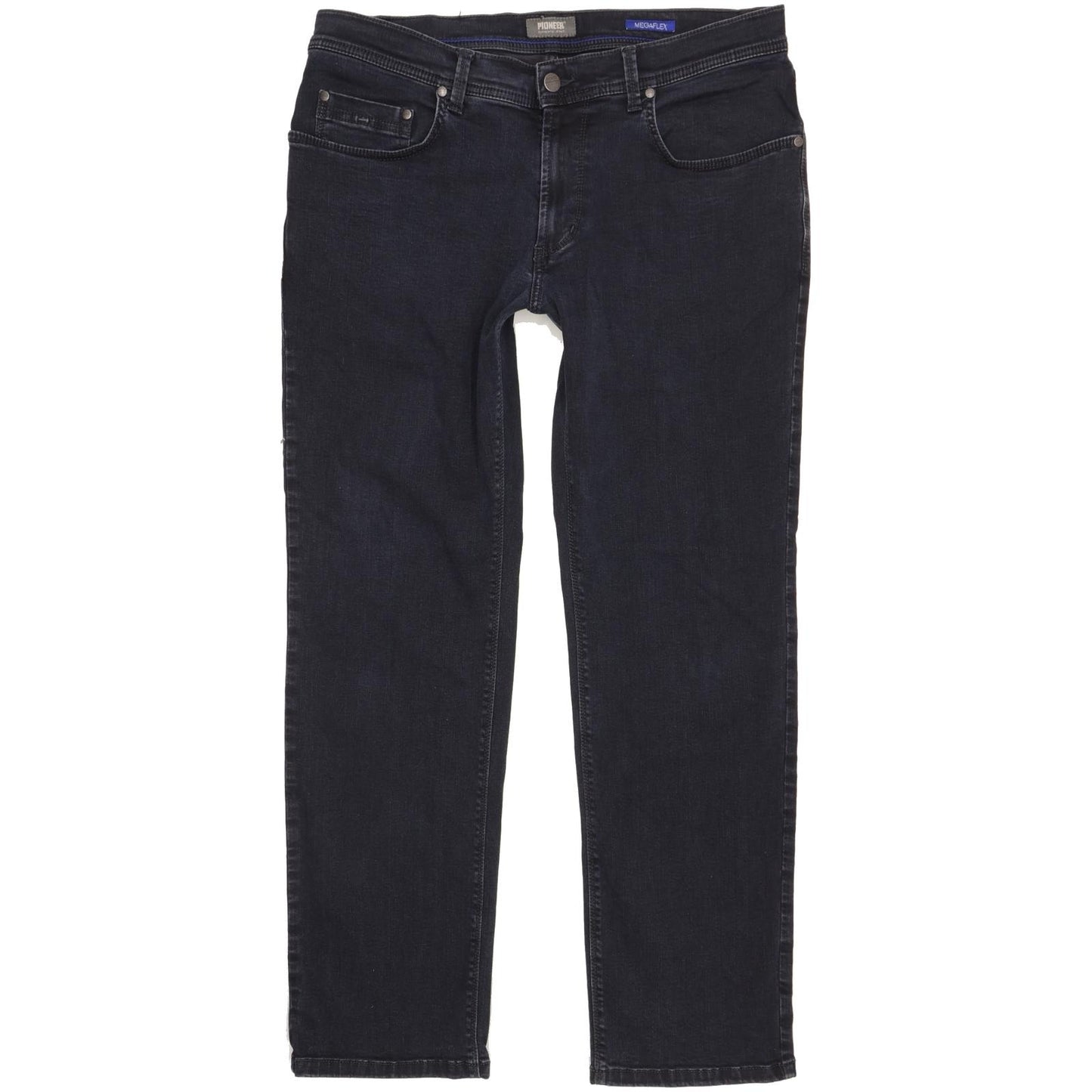 Pioneer Rando Men Navy Straight Regular Stretch Jeans W36 L30